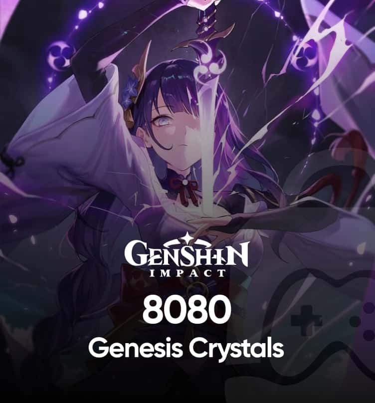 Genshin Impact 8080 Genesis Crystals