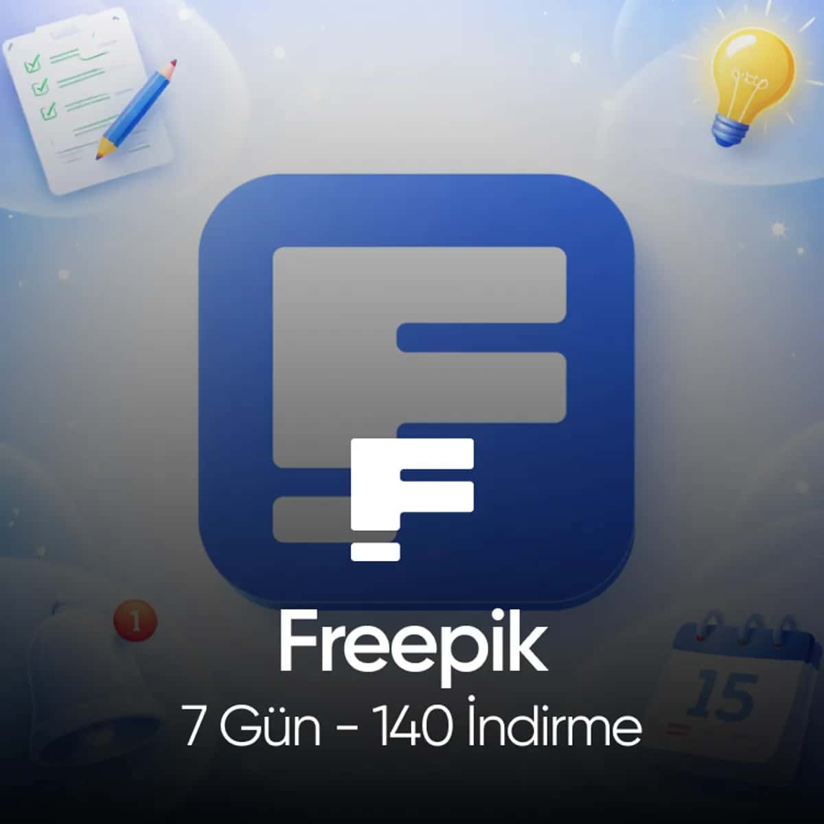 Freepik 7 Günlük 140 İndirme Hakkı 