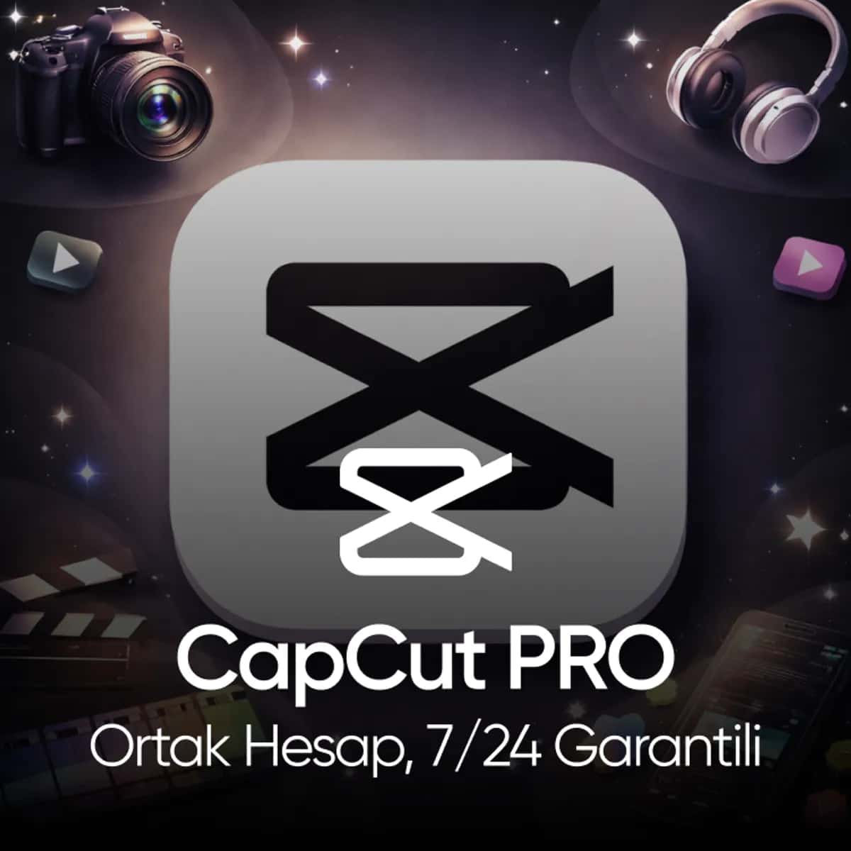CapCut PRO – Ortak Hesap (7/24 Garantili)