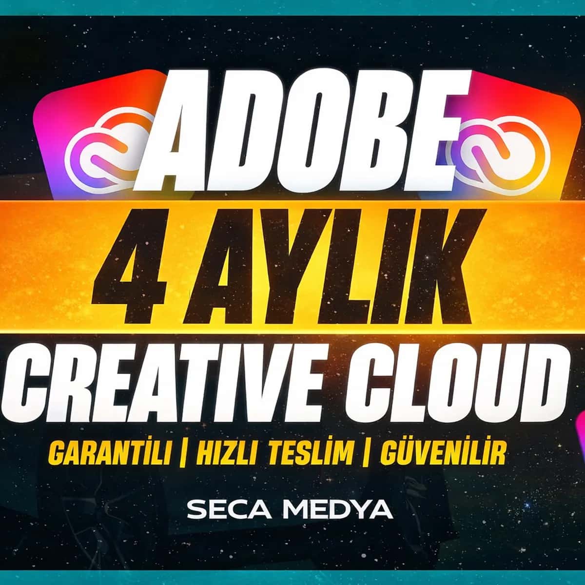 [KİŞİSEL] Adobe Creative Cloud 4 AYLIK