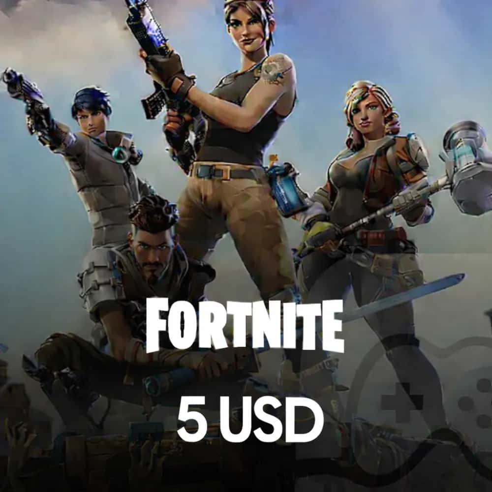 Fortnite 5 USD V-Papel