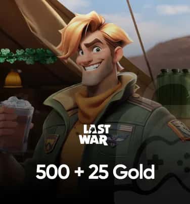 Last War Survival 500+25 Gold