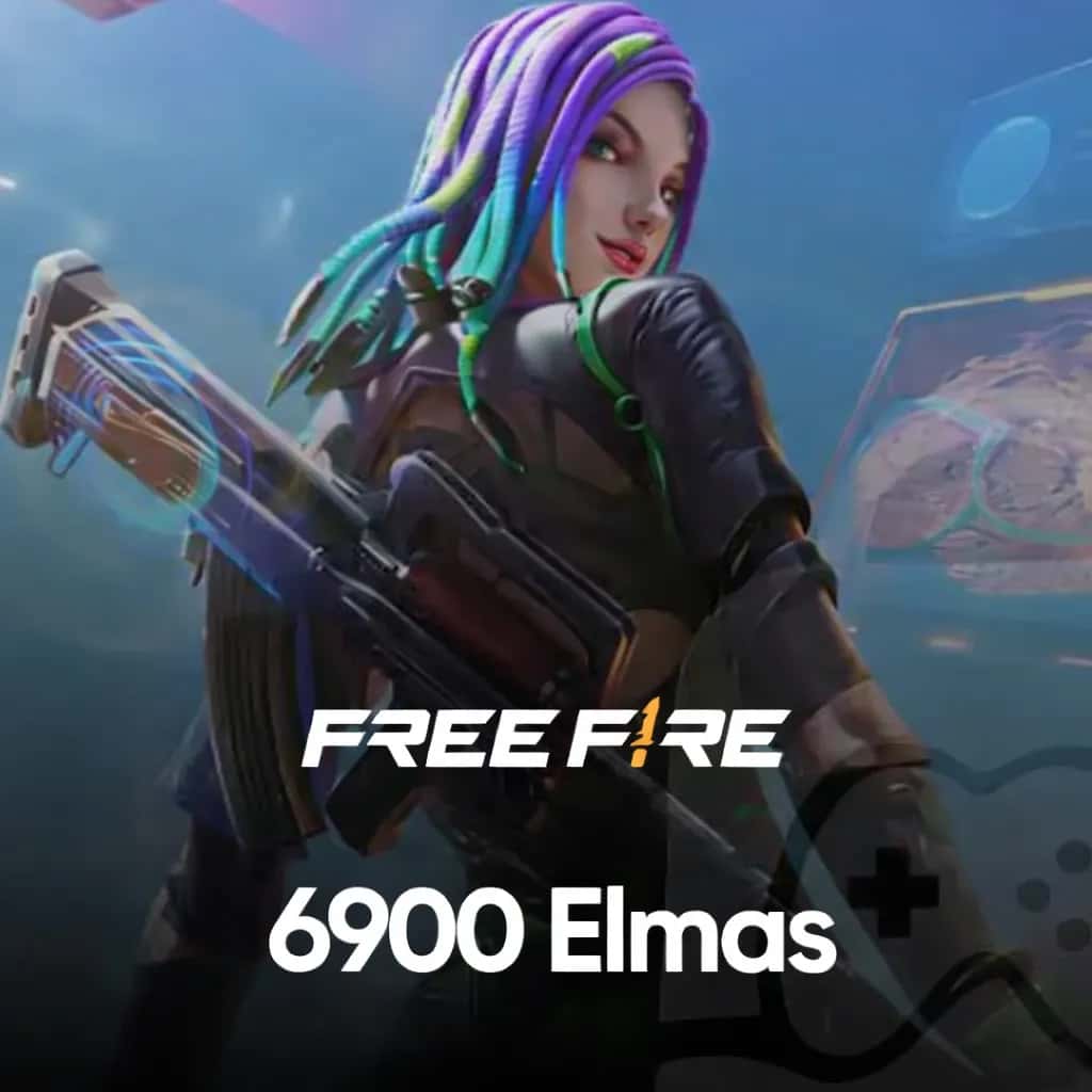 Free Fire 6900 Elmas