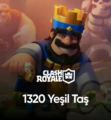 Clash Royale 1320 Yeşil Taş