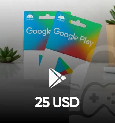 Google Play 25 USD Hediye Kartı