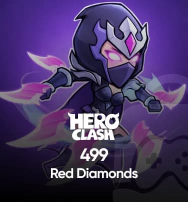 Hero Clash 499 Red Diamonds