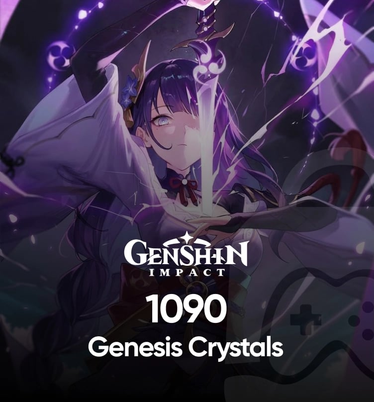 Genshin Impact 1090 Genesis Crystals
