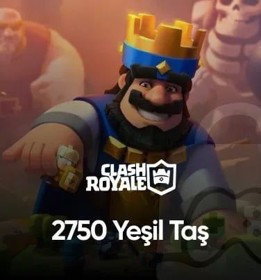 Clash Royale 2750 Yeşil Taş