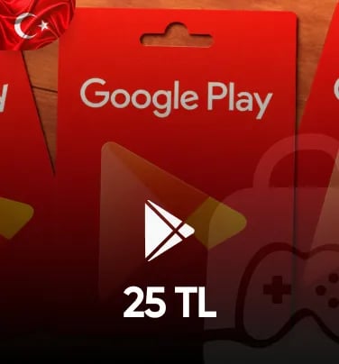 Google Play 25 TL Hediye Kartı