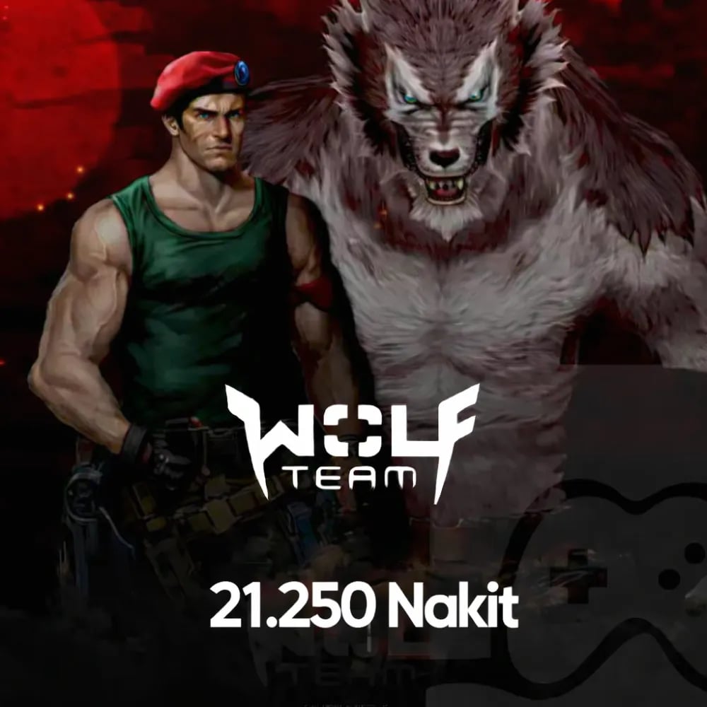 Wolfteam 21.250 Nakit ( 50000 JoyPara )