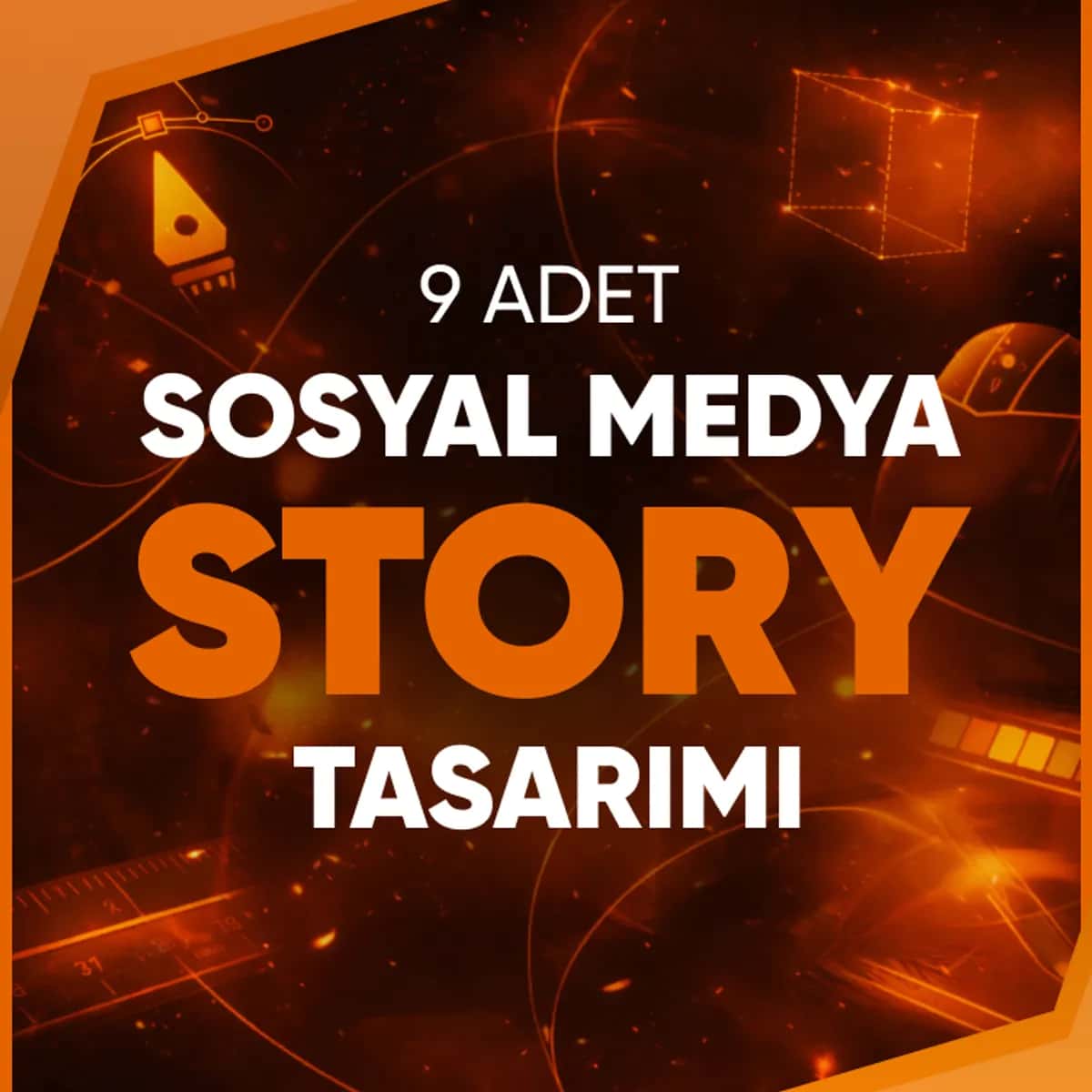 ⭐ Markanıza Özel 9 Story Tasarımı