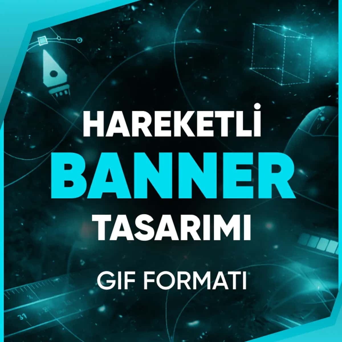 🚀 Markanıza Özel Hareketli (Animasyonlu) Banner Tasarımı