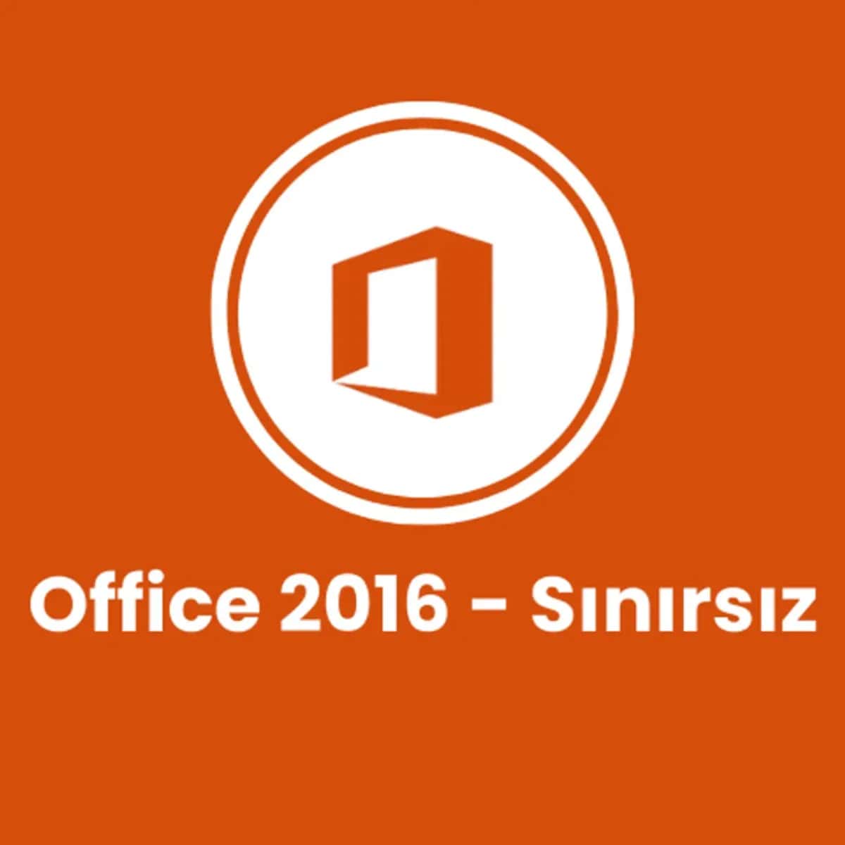 Office 2016 - Sınırsız Kullanım