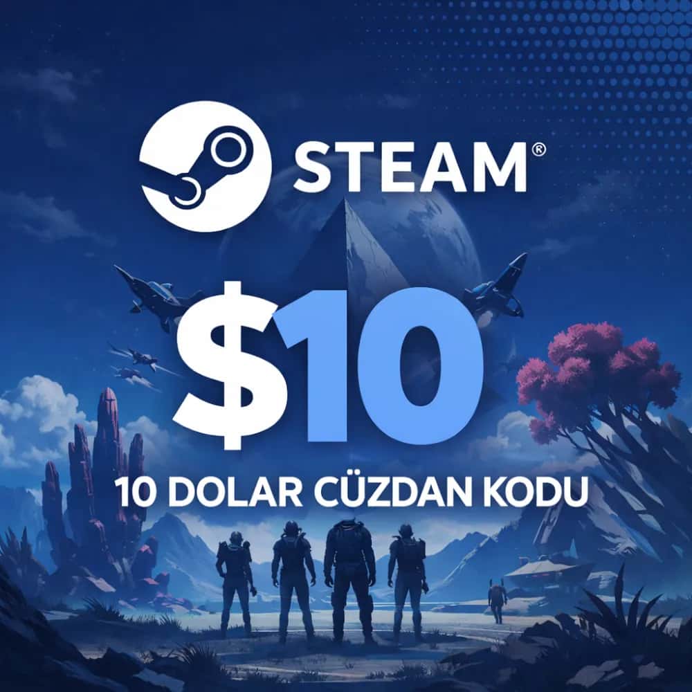 Steam 10 USD Cüzdan Kodu