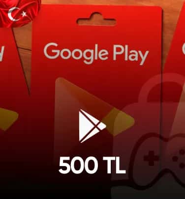 Google Play 500 TL Hediye Kartı