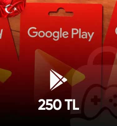 Google Play 250 TL Hediye Kartı