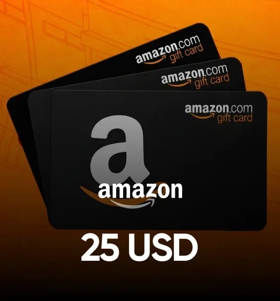 Amazon 25 USD Hediye Kartı