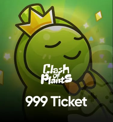 Clash Of Plants 999 Ticket