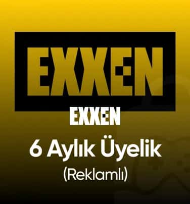 Exxen 6 Aylık Üyelik