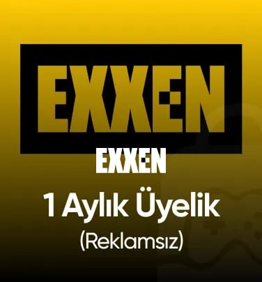Exxen 1 Aylık Üyelik