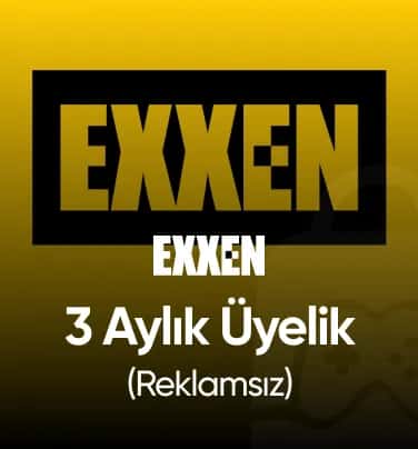 Exxen 3 Aylık Üyelik